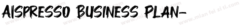 AIspresso Business Plan字体转换